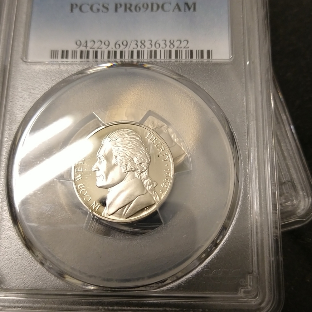 Pcgs certified nicked
